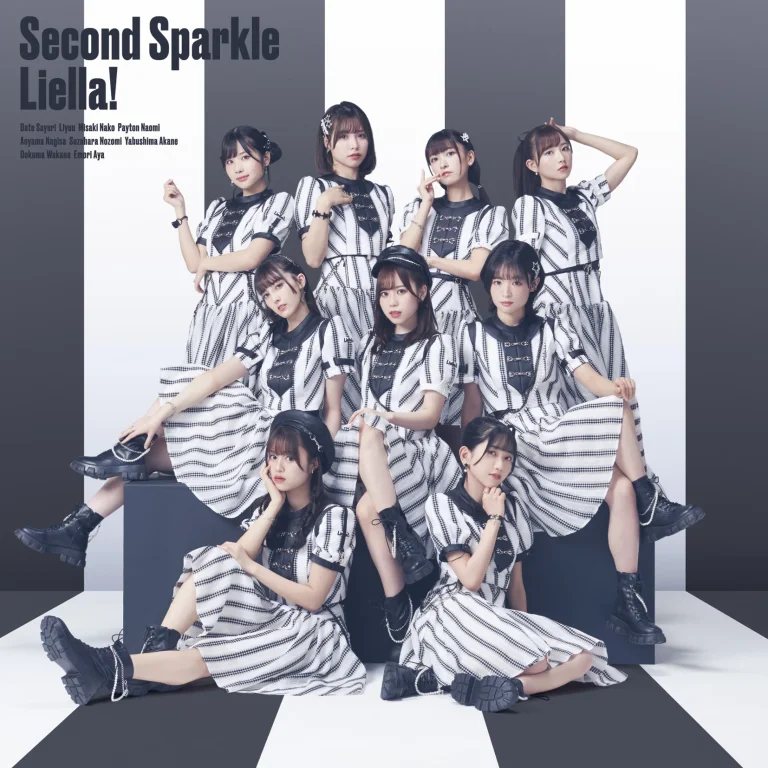 日宅：Liella!第二张专辑「Second Sparkle」的封面w - 唧喳喳翻译网